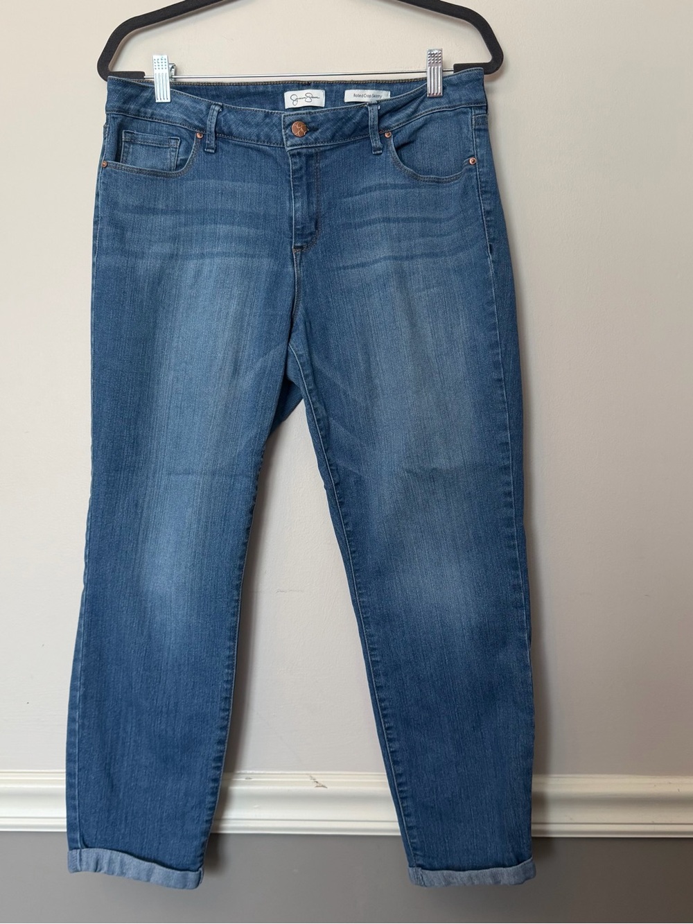 Jessica Simpson Medium Blue Boyfriend Jeans